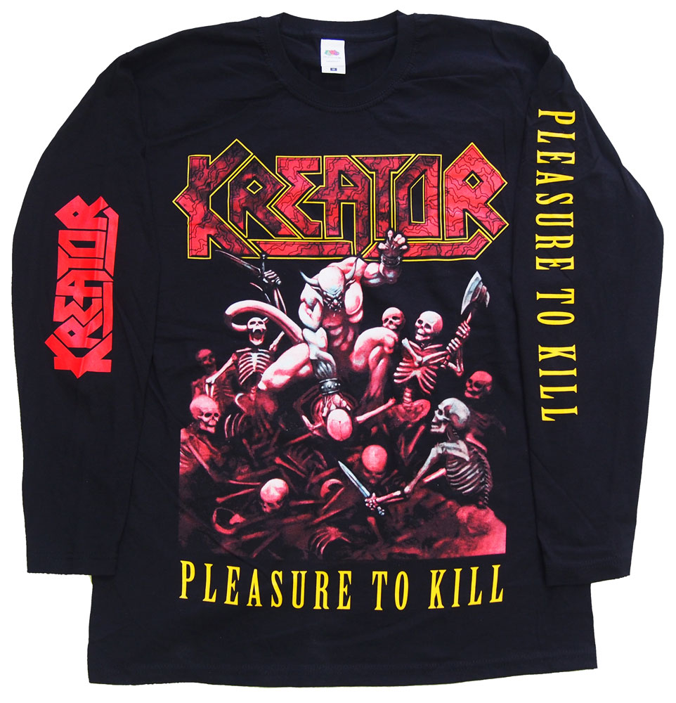 KREATOR-PLEASURE TO KILLĹµ󥰥꡼֡ եåTKREATOR-PLEASURE TO KILLĹµ󥰥꡼֡ եåT