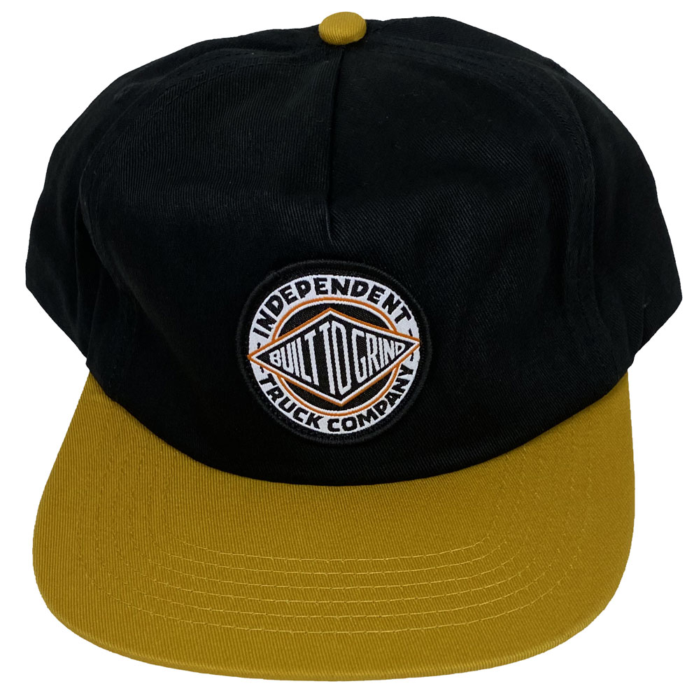 INDEPENDENT・インディペンデント・OGBC SUMMIT・STRAPBACK・ブラック/ゴールド・スナップバック・キャップ