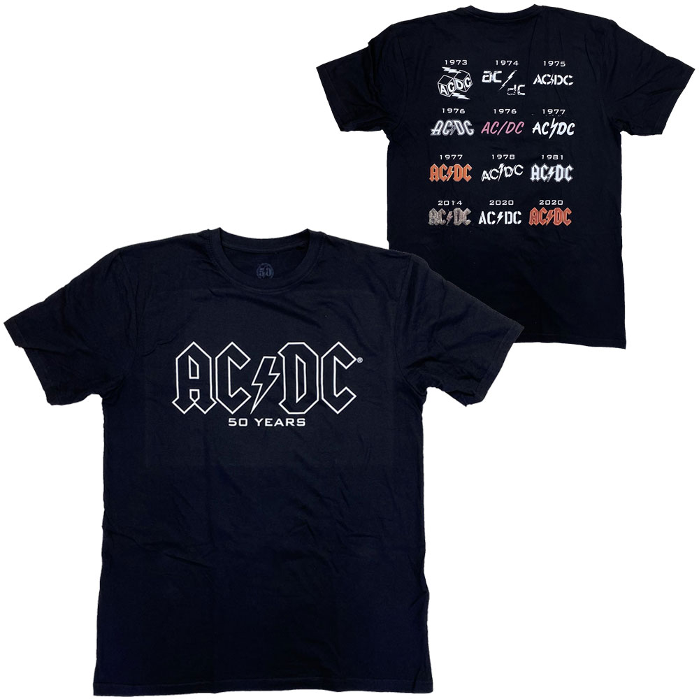 AC/DCǥ50ǯLOGO HISTORYTġեХTġåTAC/DCǥ50ǯLOGO HISTORYTġեХTġåT