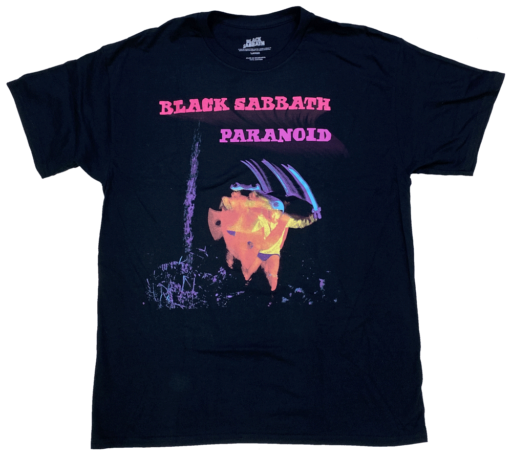 �֥�å� ���Х���BLACK SABBATH��PARANOID MOTION��NEW��T����ġ��Х��T�����