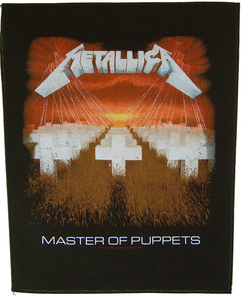 ᥿ꥫ / METALLICA / MASTER OF PUPPETS BACKPATCH ե Хåѥå᥿ꥫ / METALLICA / MASTER OF PUPPETS BACKPATCH ե Хåѥå