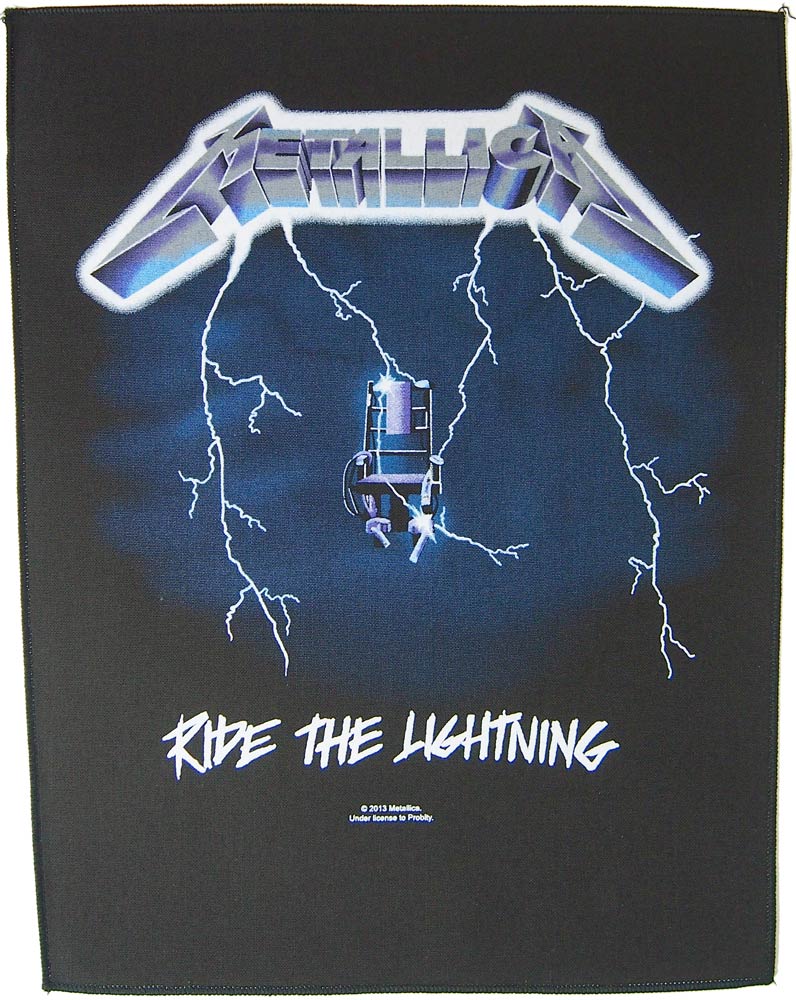 ᥿ꥫ / METALLICA / RIDE THE LIGHTNING BACKPATCH ե Хåѥå᥿ꥫ / METALLICA / RIDE THE LIGHTNING BACKPATCH ե Хåѥå