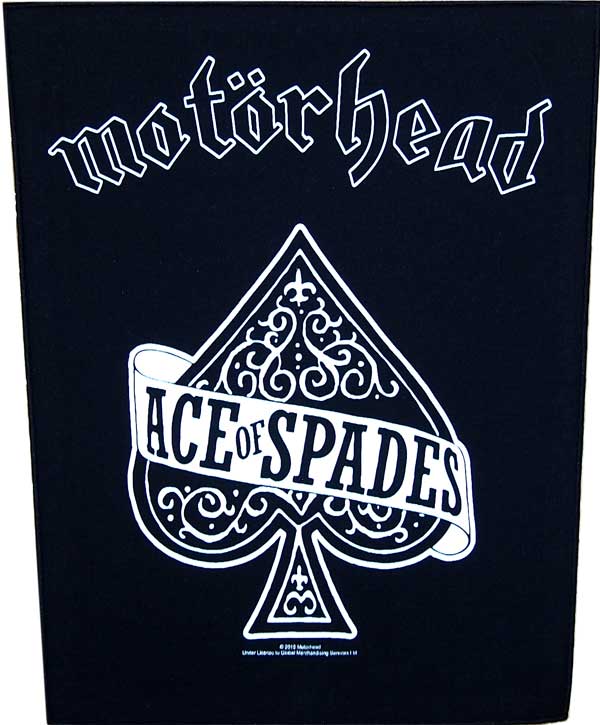 MOTORHEADACE OF SPADE BACK PATCH ⡼إå ե ХåѥåMOTORHEADACE OF SPADE BACK PATCH ⡼إå ե Хåѥå