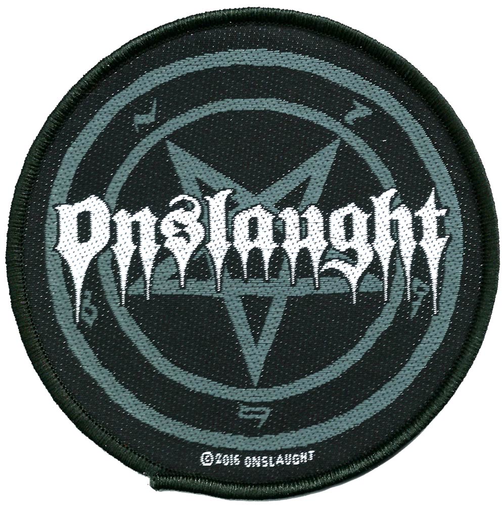 ONSLAUGHT 󥹥 PENTAGRAM PATCH Ҥʤɽåڥ ե ѥå