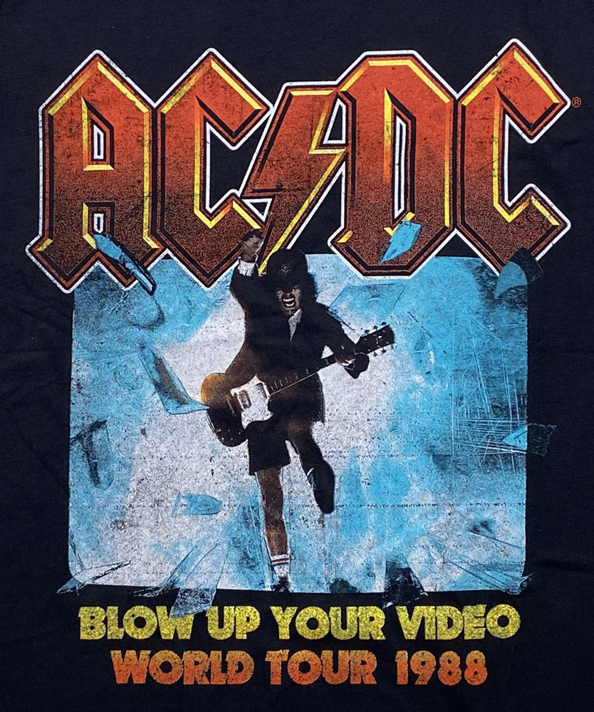 AC/DCǥBLOW UP YOUR VIDE TOUR 1988Tġե ХTġåT
