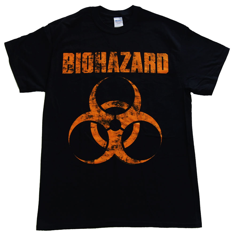 BIOHAZARDDISTRESSED LOGO åT Хϥ