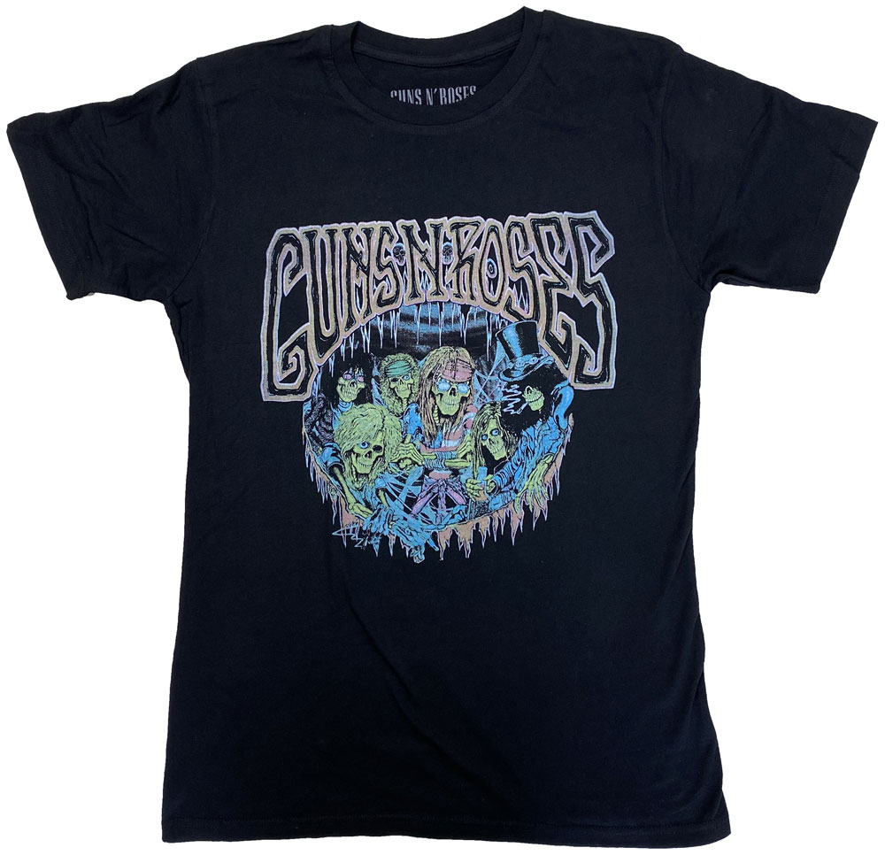 ガンズ アンド ロゼース・GUNS N ROSES・ILLUSION TOUR・Tシャツ・ ロックTシャツ
