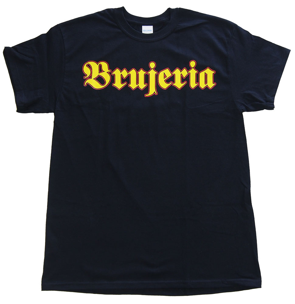 激レア BRUJERIA Tシャツ ヴィンテージ ブルヘリア サイズL ブルへリア・BRUJERIA・EN VIVO 2016 TOUR Tシャツ,オフィシャル商品