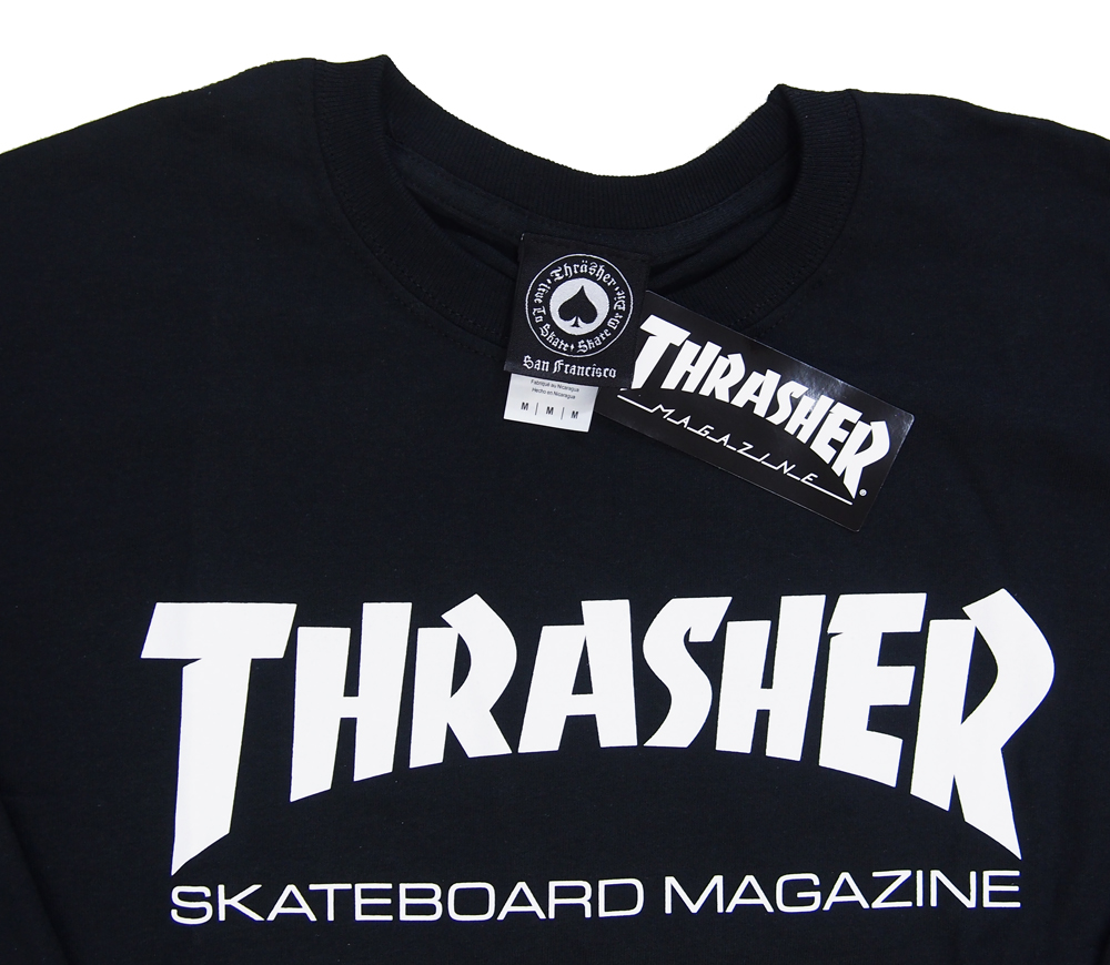 THRASHERå㡼MAGAZINE LOGO ĹµTġ󥰥꡼֡ƥåץ쥼ȡ