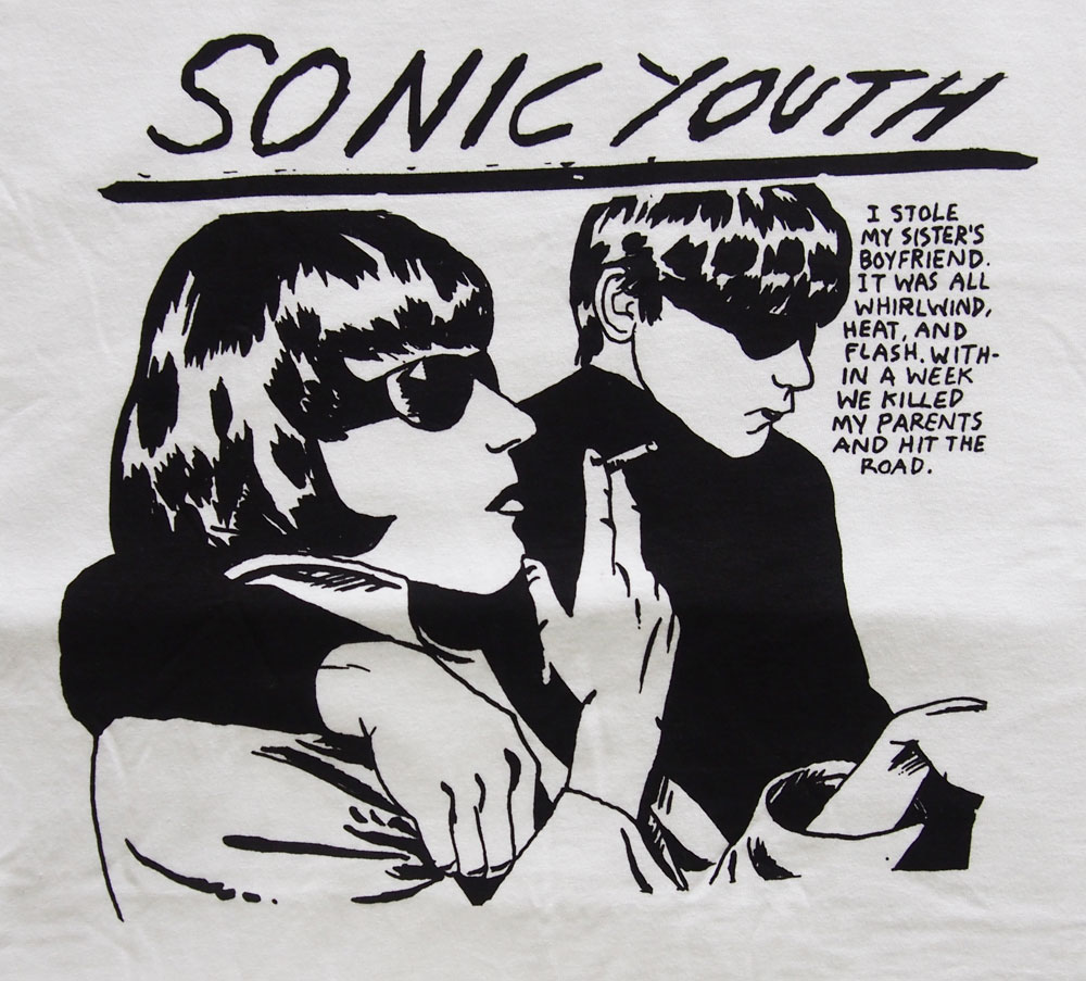 SONIC YOUTH˥å 桼GOO ۥ磻 T