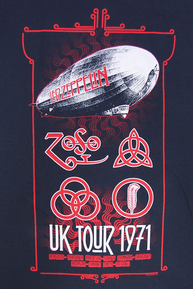 å ĥåڥLED ZEPPELINUK TOUR 71 TġåT