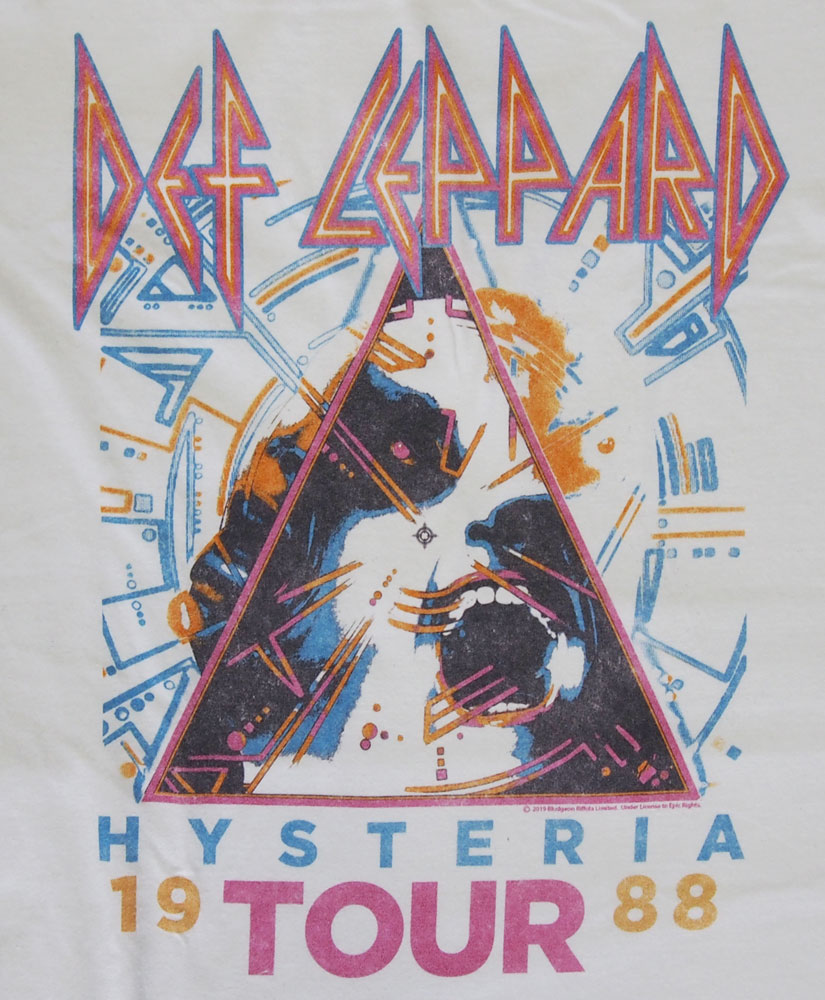 DEF LEPPARDǥեѡɡHYSTERIA 1988TġåTġХT