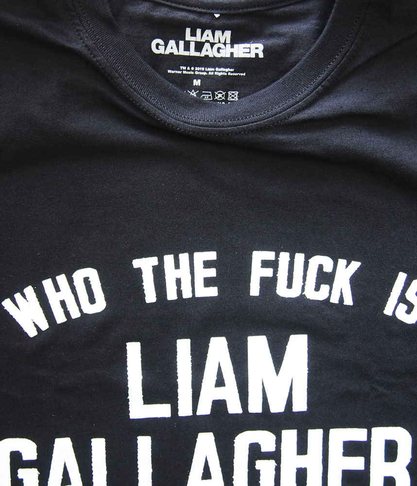 LIAM GALLAGHEROASISꥢࡦ饬 WHO THE FUCK..TġåT