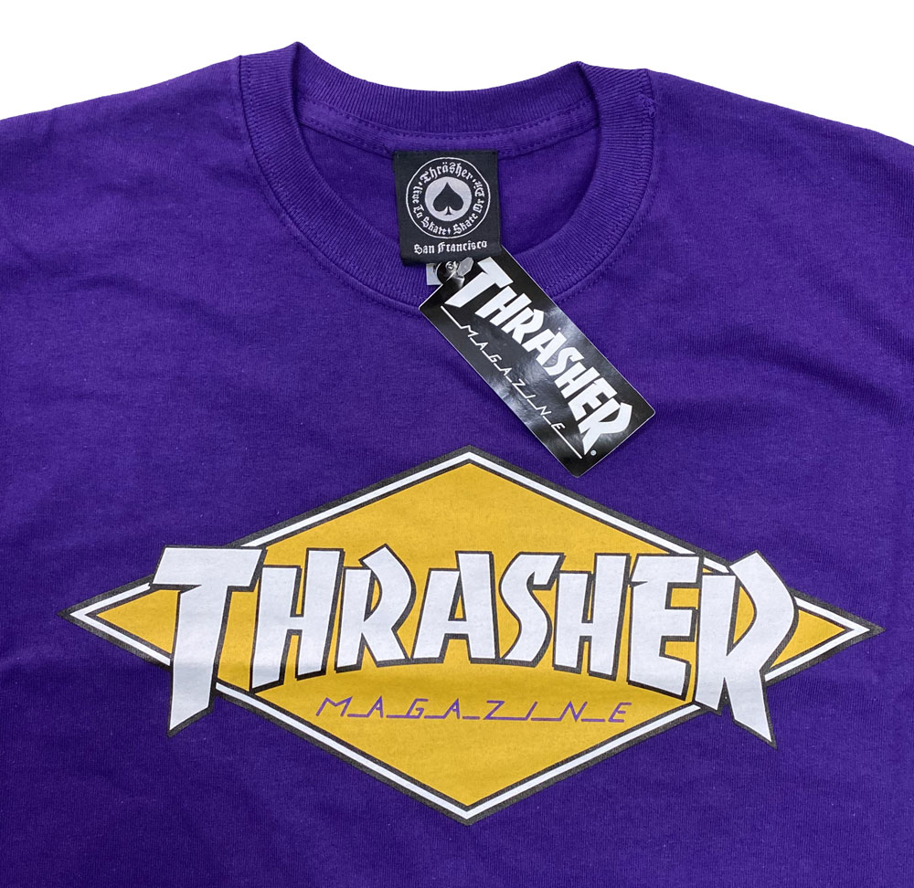 å㡼THRASHER MAGAZINEDIAMOND LOGOѡץ롦T ߥǥॵ ƥå ץ쥼 