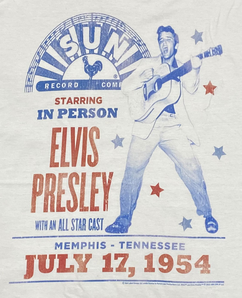 ELVIS PRESLEYץ쥹꡼SUN RECORDS쥳ɡCONCERT POSTERTġåT