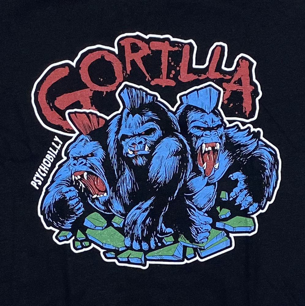 GORILLA顦4 COLOURS LOGOTġӥ꡼TġåT