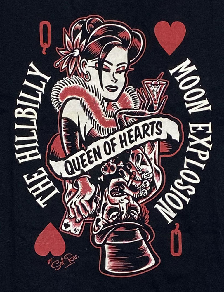 HILLBILLY MOON EXPLOSIONҥӥ꡼ࡼ󡦥ץQUEEN OF HEARTSTġӥ꡼TġåT