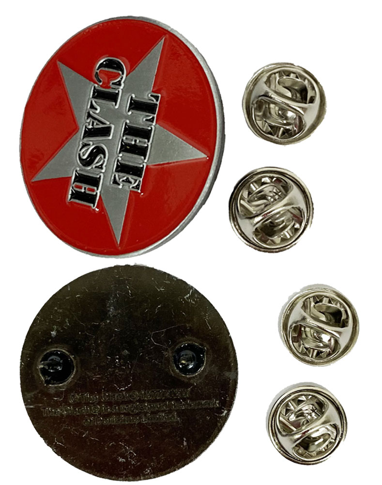 å塦THE CLASHMILITARY LOGOԥ󥺡 ԥХå