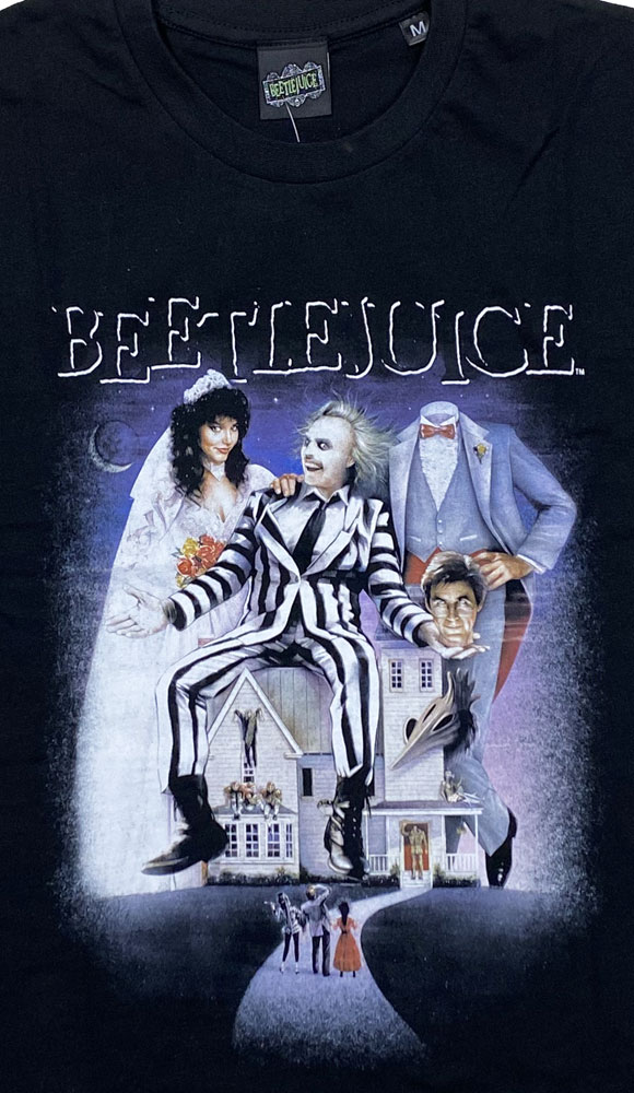 BEETLEJUICE���ӡ��ȥ른�塼����POSTER���֥�å���T����ġ� �ǲ�T����ġ����ե������T�����