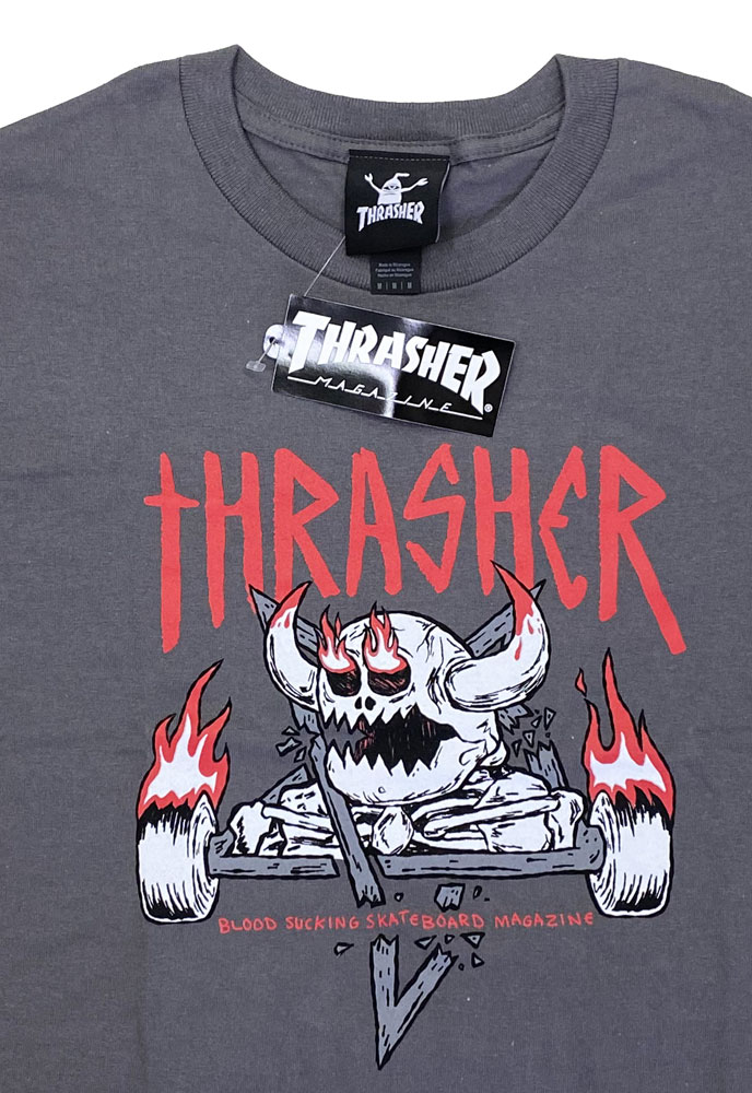 THRASHER MAGAZINE x TOY MACHINEå㡼ȥޥ󡦥ܡMONSTER-GRAMTġ