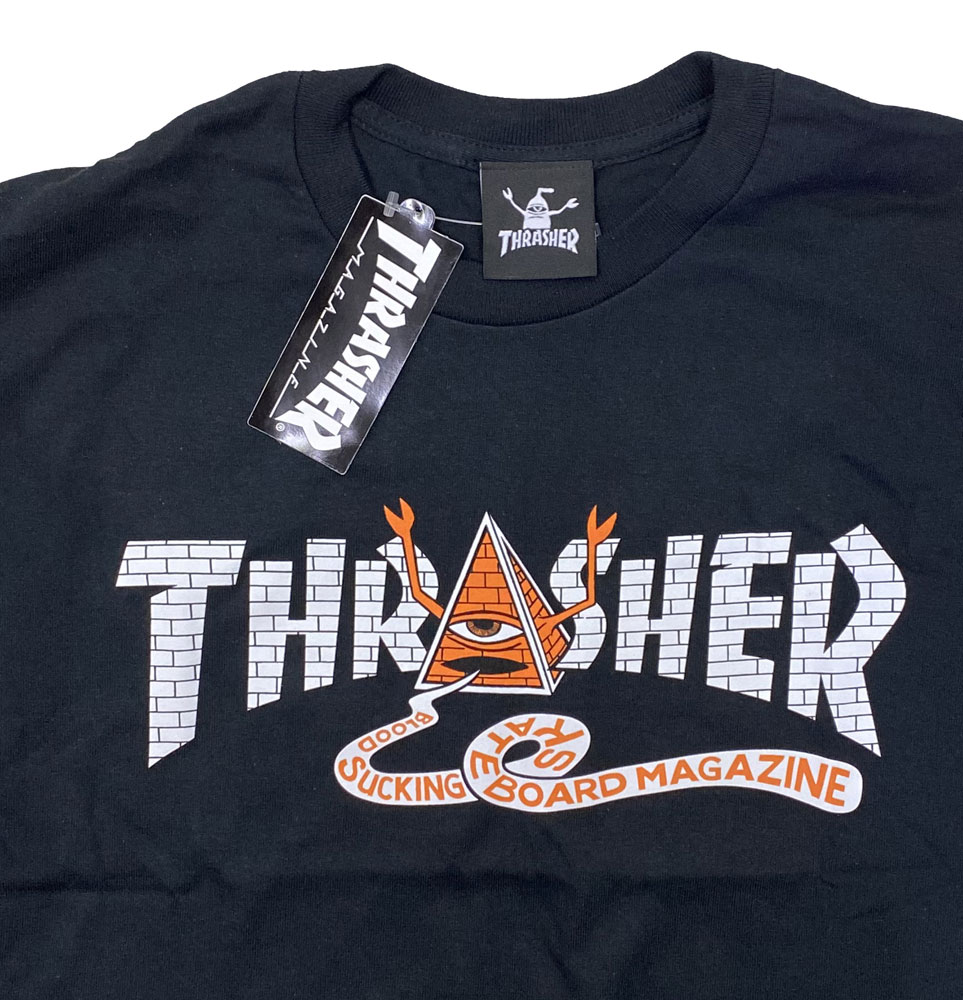 THRASHER MAGAZINE x TOY MACHINEå㡼ȥޥ󡦥ܡPYRAMIDTġ