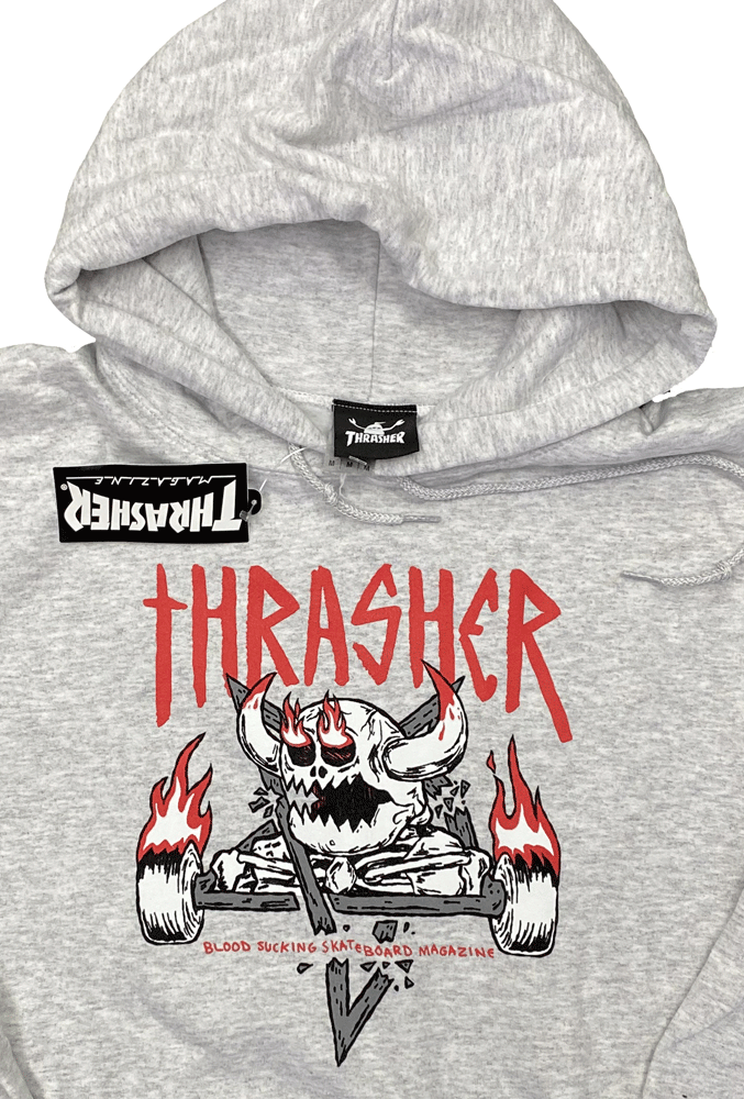 THRASHER MAGAZINE x TOY MACHINEå㡼ȥޥ󡦥ܡMONSTER-GRAMѡץ륪С