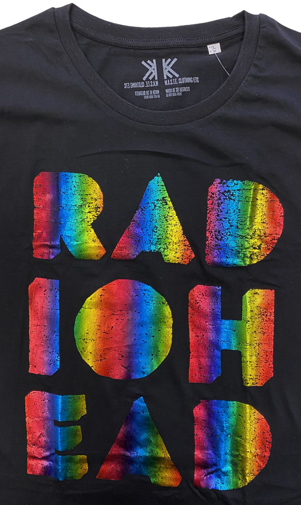 RADIOHEADǥإåɡRAINBOW CUT OUTUKǡTġåTġեT
