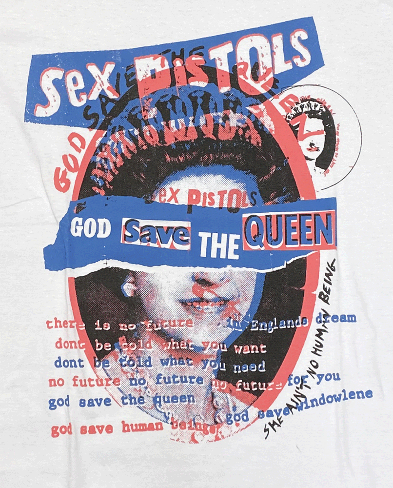 SEX PISTOLSå ԥȥ륺GOD SAVE THE QUEEN OVERLAYUKǡTġåT