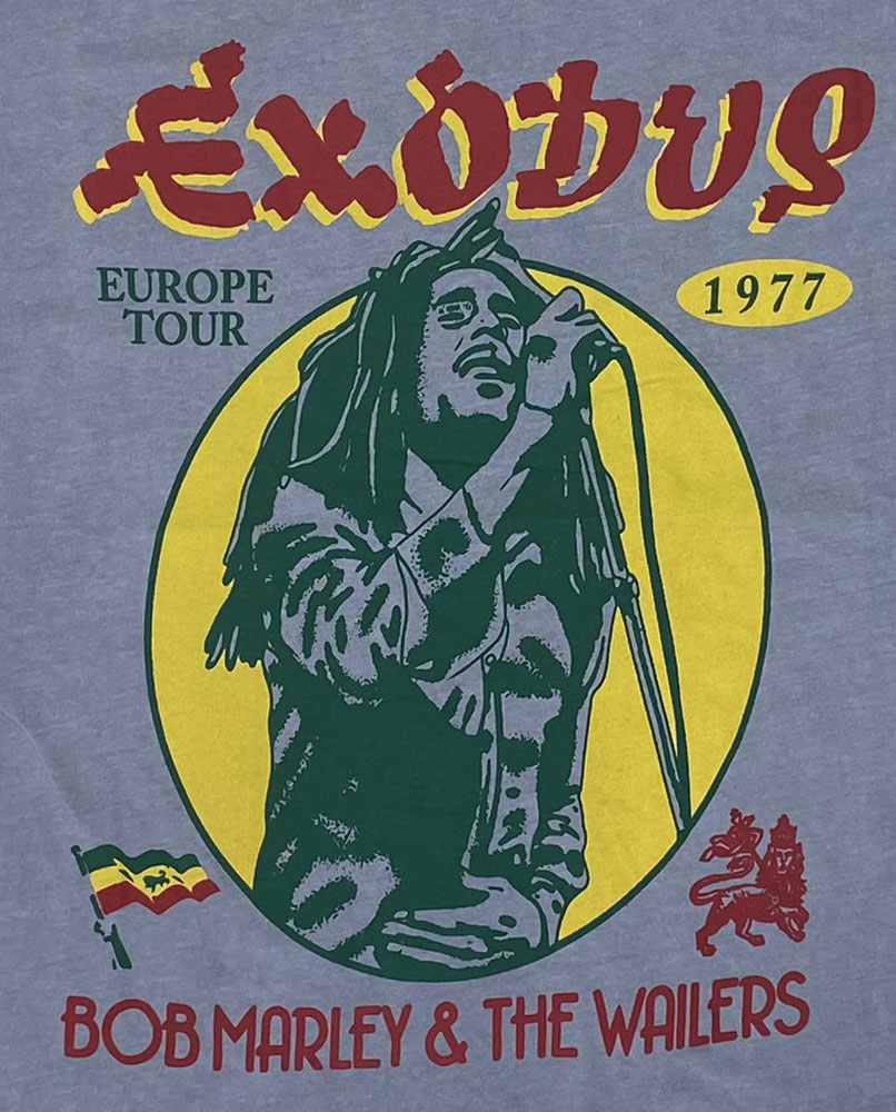 ܥ ޡ꡼BOB MARLEY1977 TOURDip DyeTġ쥲T