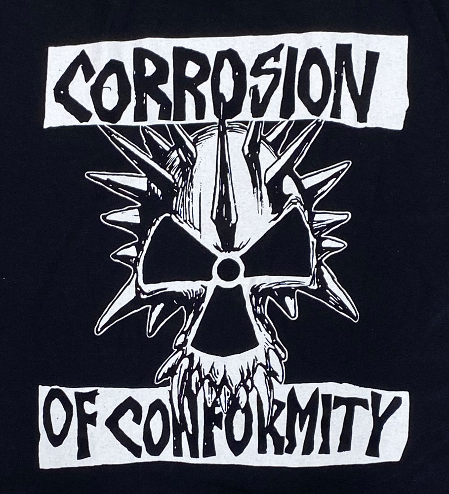 CORROSION OF CONFORMITYCOC  եߥƥSKULL LOGO 1BLACKTġХT