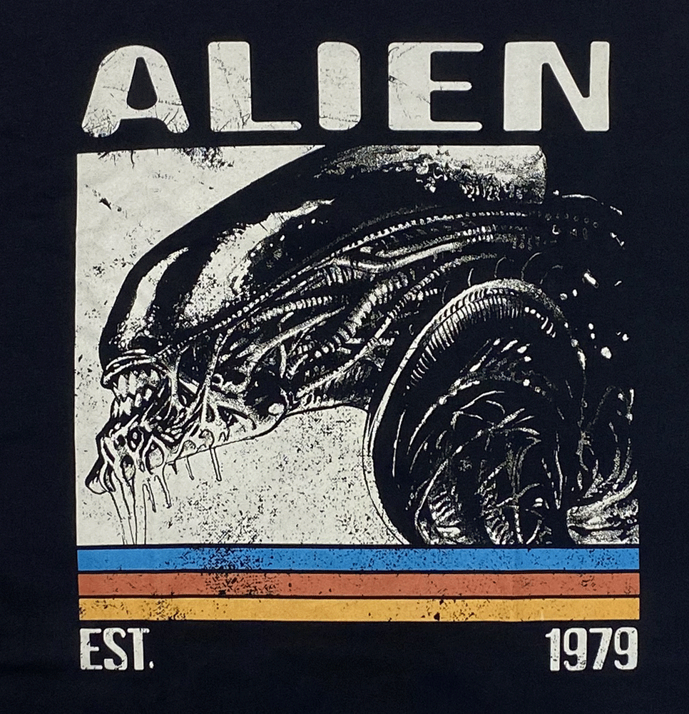 ALIEN・エイリアン・RETRO BARS・UK版・Tシャツ・映画Tシャツ
