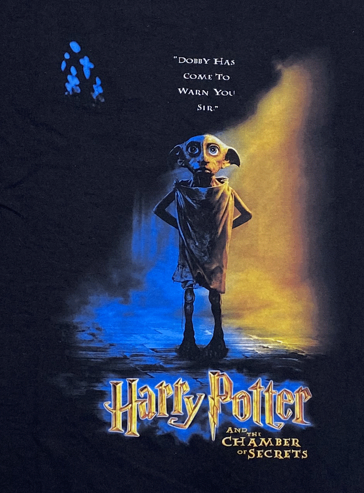HARRY POTTER・ハリーポッター・DOBBY POSTER・Tシャツ・ 映画Tシャツ ・オフィシャルTシャツ