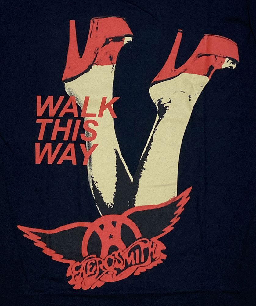 AEROSMITH�����������ߥ���WALK THIS WAY��USA�ǡ�T����ġ����å�T�����