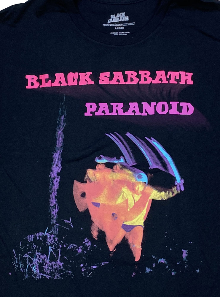 �֥�å� ���Х���BLACK SABBATH��PARANOID MOTION��NEW��T����ġ��Х��T�����