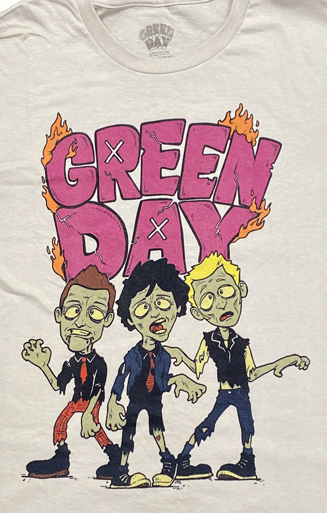 ���꡼�� �ǥ���GREEN DAY��WALKING ZOMBIES��T����ġ����å�T����ġ����ե�����뾦��