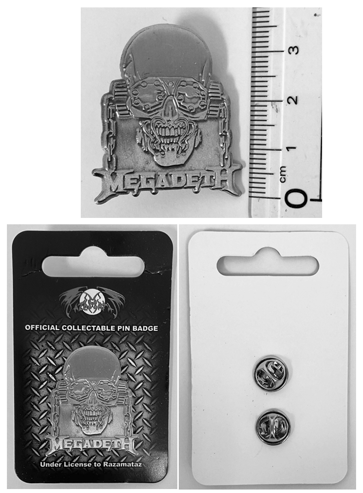 �ᥬ�ǥ���MEGADETH��VIC RATTLEHEAD���ԥ󥺡� �ԥ�Хå�