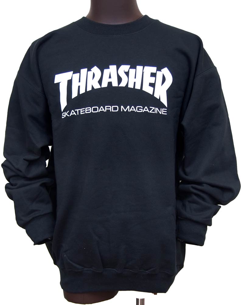 THRASHERMAGAZINE LOGO CREWNECK 2COLORS ƥåץ쥼ȡ