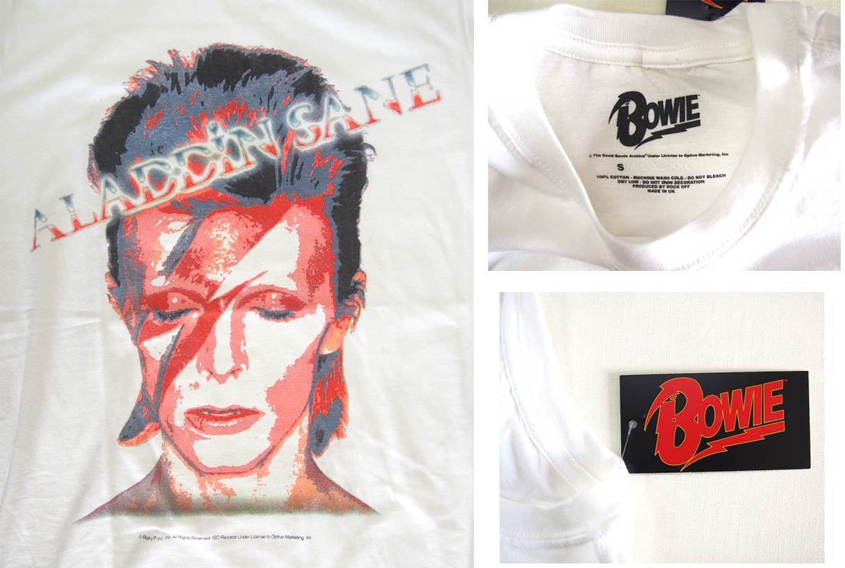 ǥå ܥ / DAVID BOWIE / ALADDIN SANE T 饸󥻥 ե åT