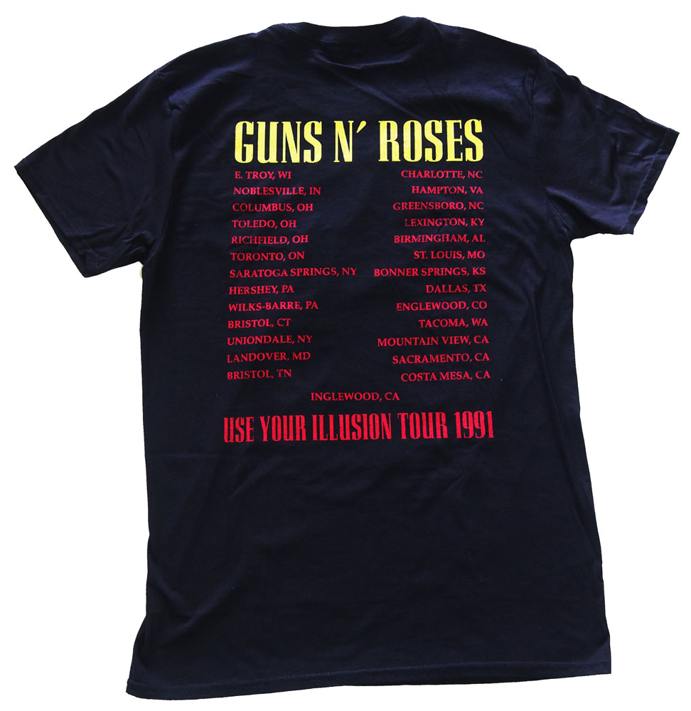   GUNS N ROSESSKULL CIRCLETOUR1991Tġ åT