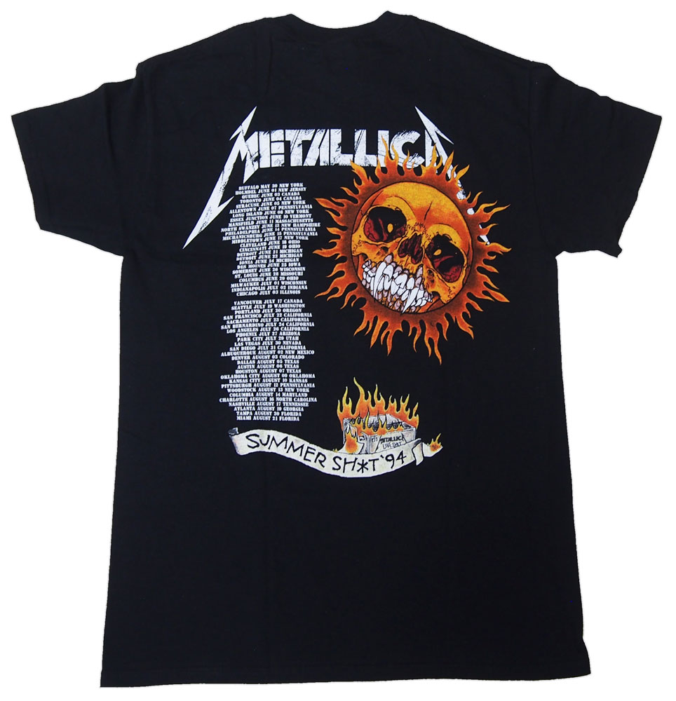 ᥿ꥫMETALLICAFLAMING SKULL TOUR 94Tġ᥿T