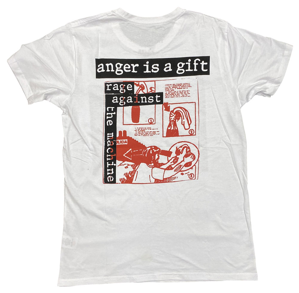 RAGE AGAINST THE MACHINE쥤 󥹥  ޥANGER GIFTNEWTġեХTġåT