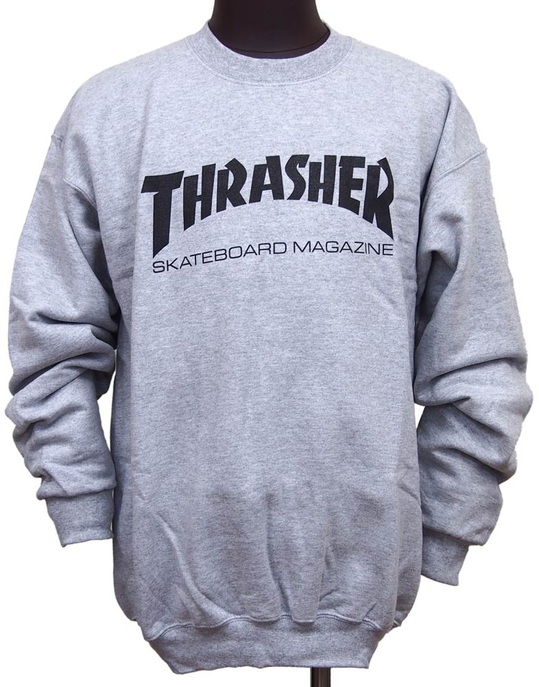 THRASHERMAGAZINE LOGO CREWNECK 2COLORS ƥåץ쥼ȡ