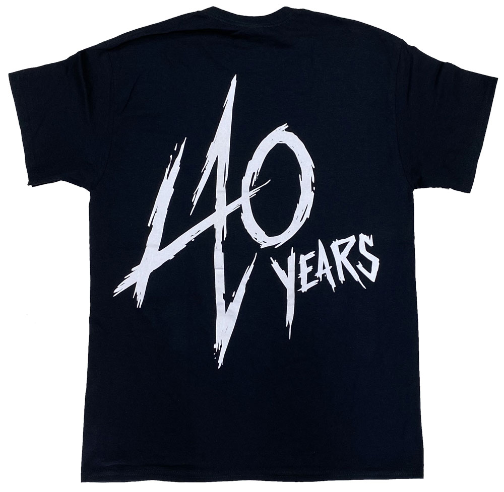 ᥿ꥫMETALLICASONGS LOGO 40TH ANNIVERSARYTġåT