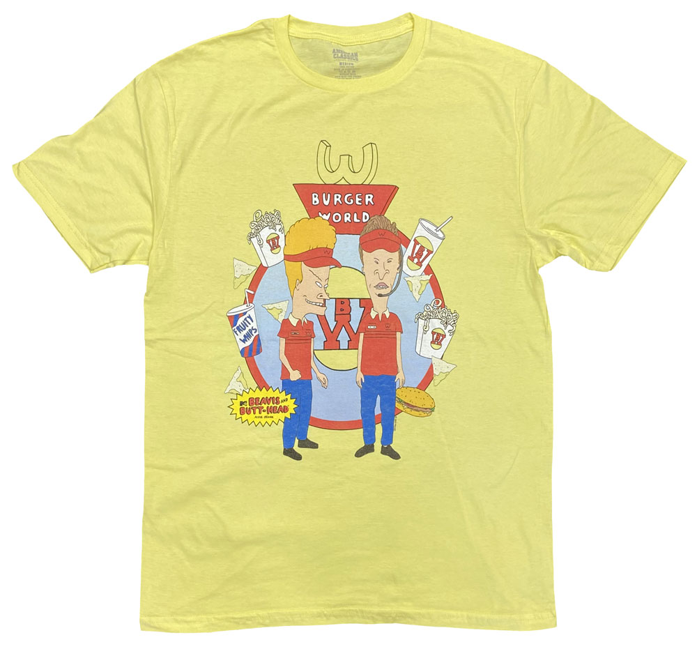 BEAVIS AND BUTTHEADӡХɡХåȥإåɡ BURGER WORLDTġ ǲT ˥T[M]