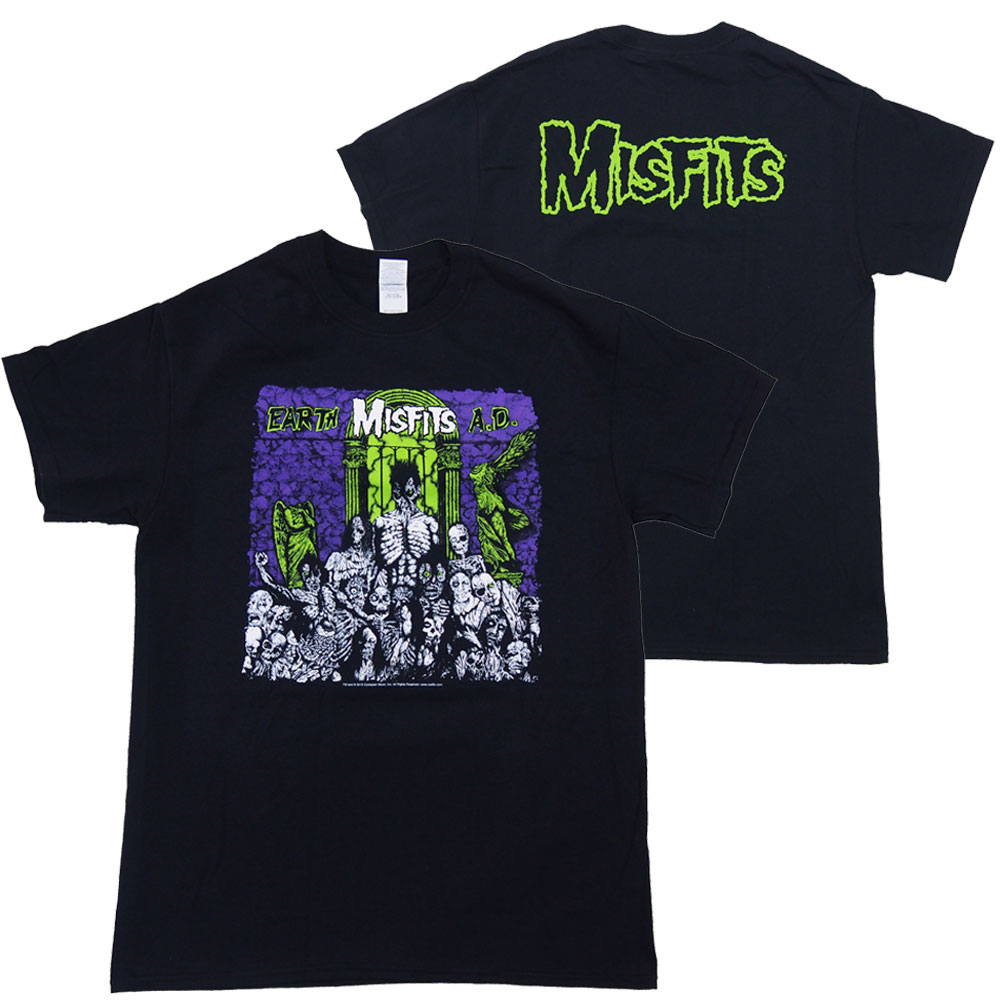 RELIGION レリジョン ロンTEE misfits ミスフィッツ モチーフ - Tシャツ