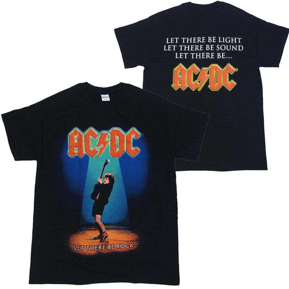 AC/DC エーシーディーシー・LET THERE BE ROCK Tシャツ オフィシャル バンドTシャツ ロックTシャツ