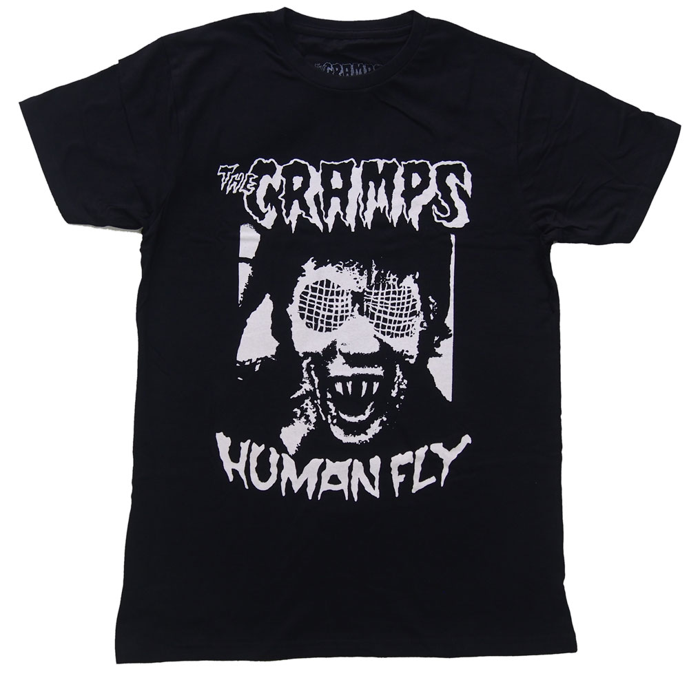 CRAMPS・クランプス・HUMAN FLY・UK版・Tシャツ・ロックTシャツ