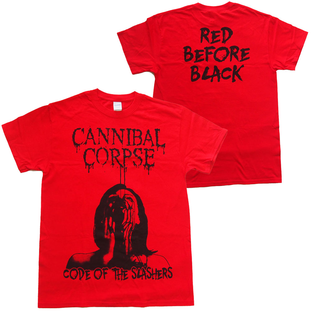 カンニバル コープス・CANNIBAL CORPSE・CODE OF THE SLASHERS・EU版・Tシャツ・バンドTシャツ