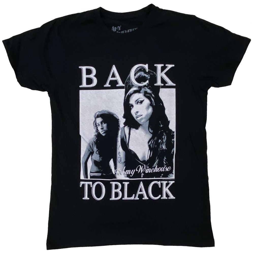 AMY WINEHOUSE・エイミー・ワインハウス・BACK TO BLACK・Tシャツ