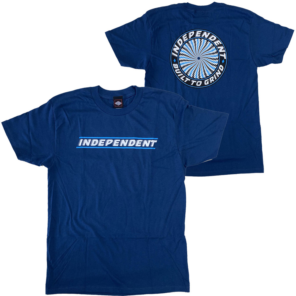 LARGE  T-Shirt Black Independent Trucks INDEPENDENT TRUCK CO' Skateboard Tee Shirt Chroma 
